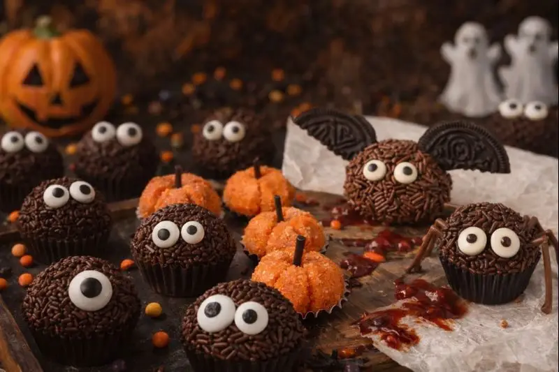 Brigadeiro olho de monstro: doce de Halloween que faz sucesso