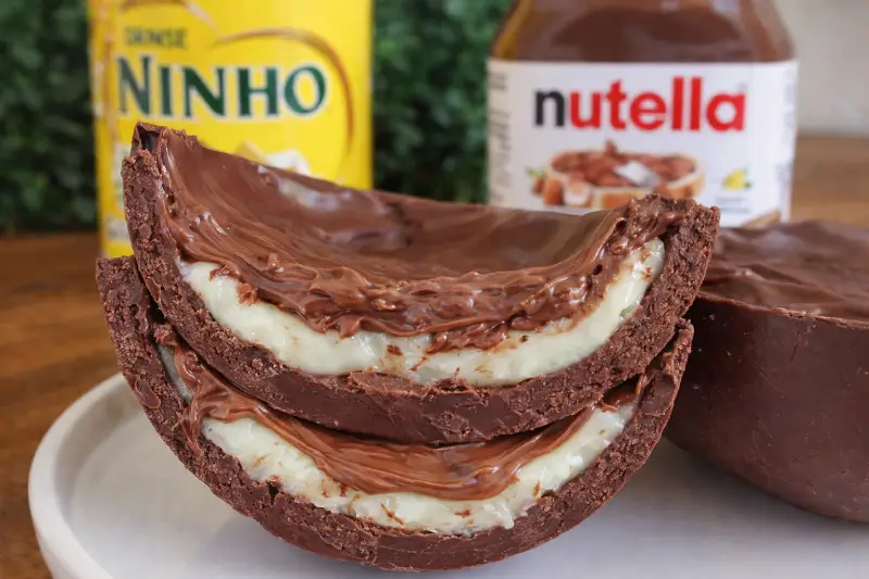 Ovo de Páscoa de Ninho com Nutella