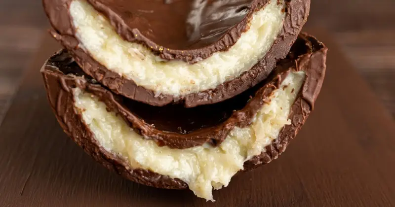 ovo de Páscoa de beijinho