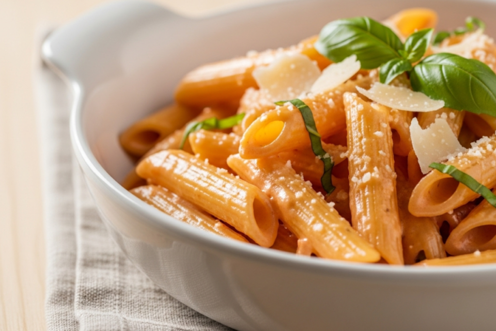 Penne ao molho rosé