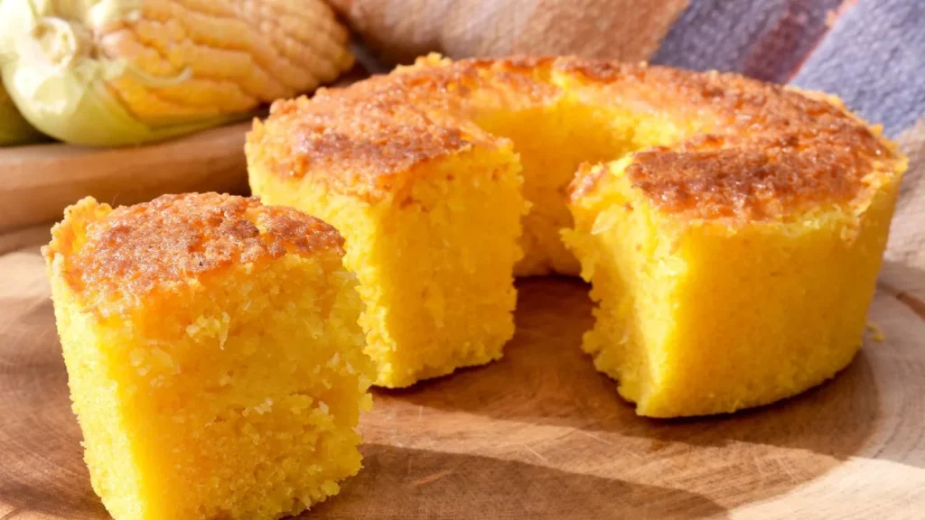 Bolo de milho cremoso