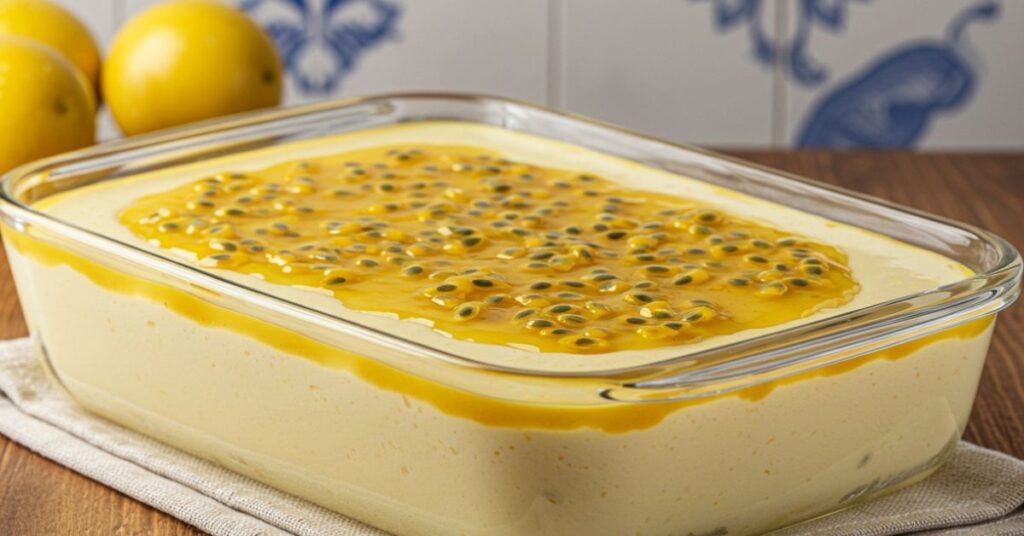 Mousse de maracujá