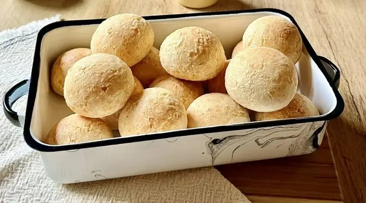 Pão de queijo sem queijo