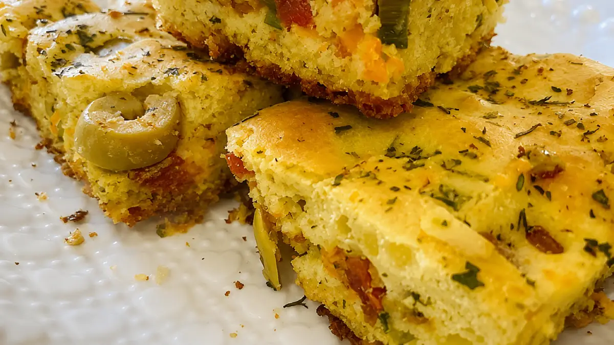 Torta salgada de liquidificador sem glúten