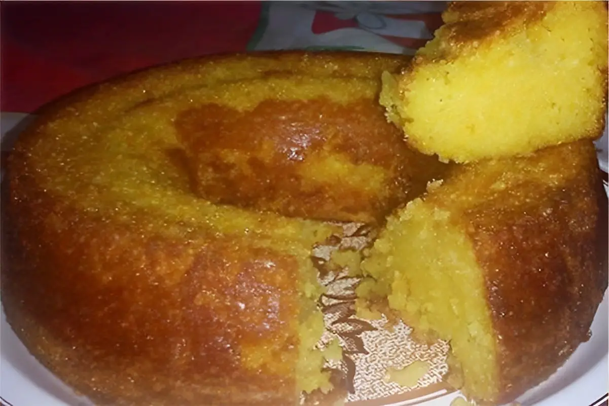 bolo de milho cremoso