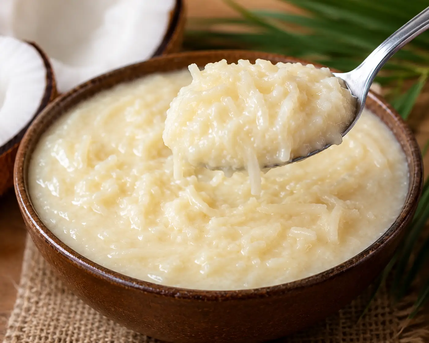 cocada cremosa de colher