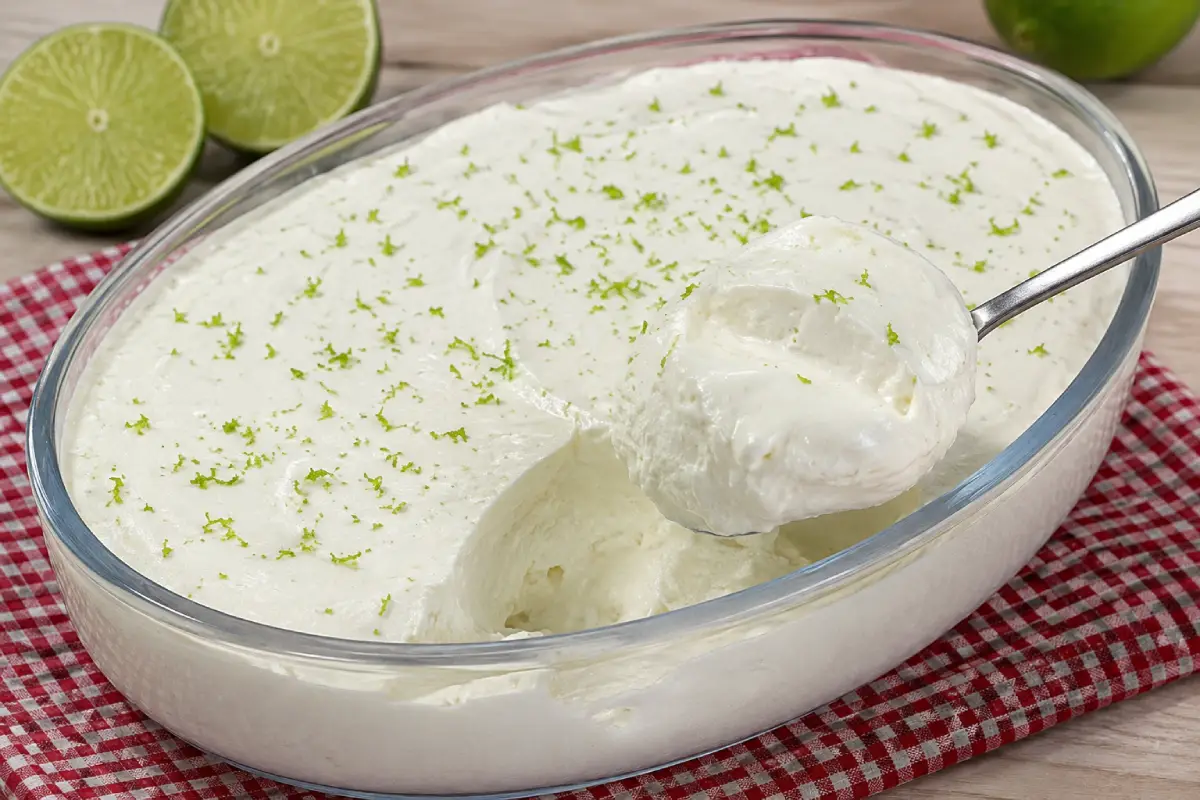 mousse de limão