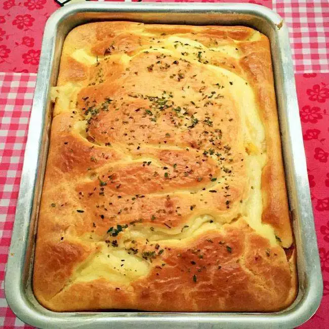 Torta de frango fácil de liquidificador
