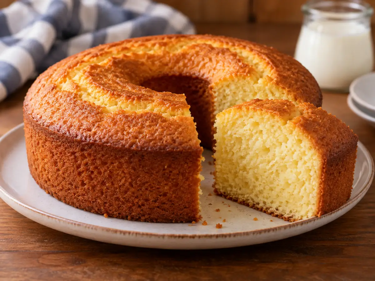 bolo de iogurte simples